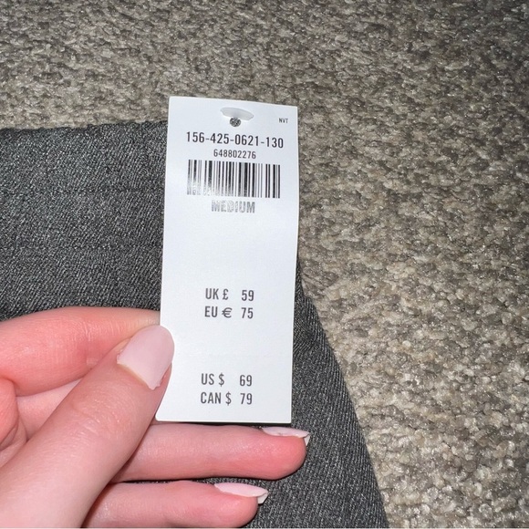 NWT! Abercrombie & Fitch - Dark Grey Trousers - Medium - Picture 2 of 4